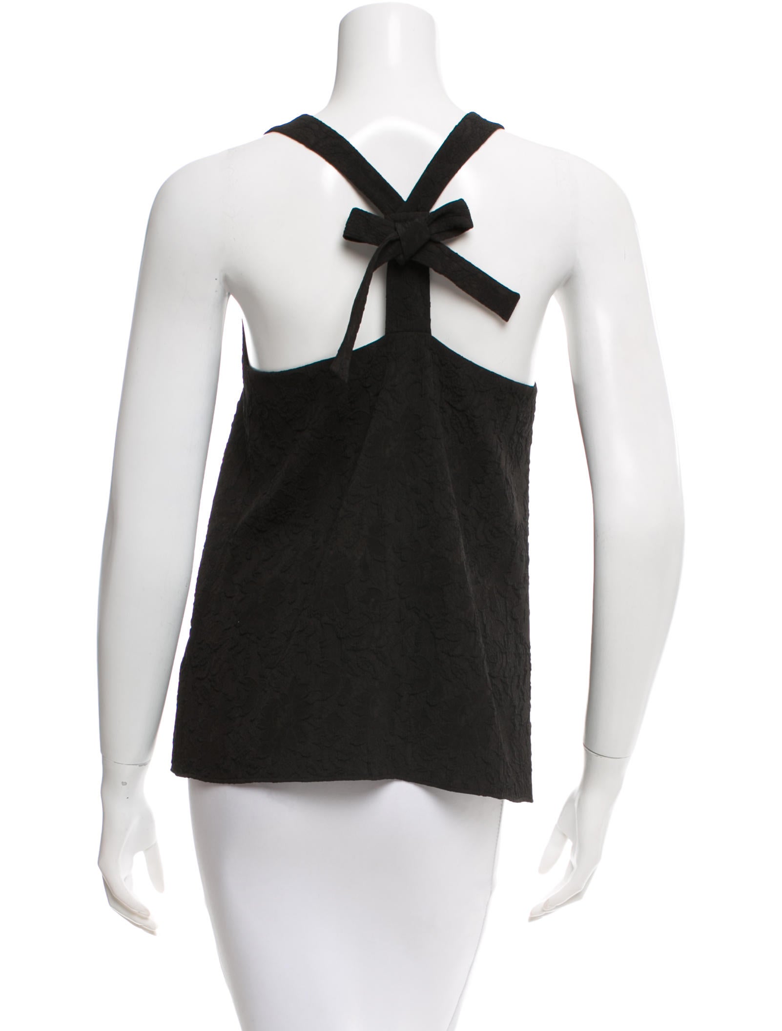 Tibi Sleeveless Textured Top